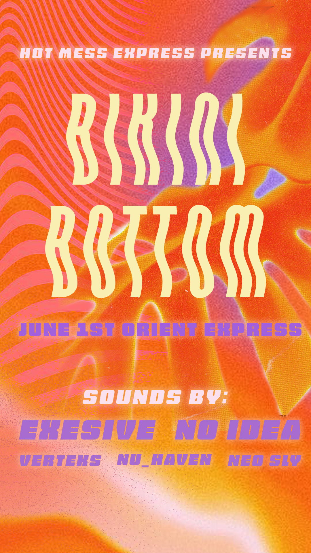 Bikini Bottom flyer