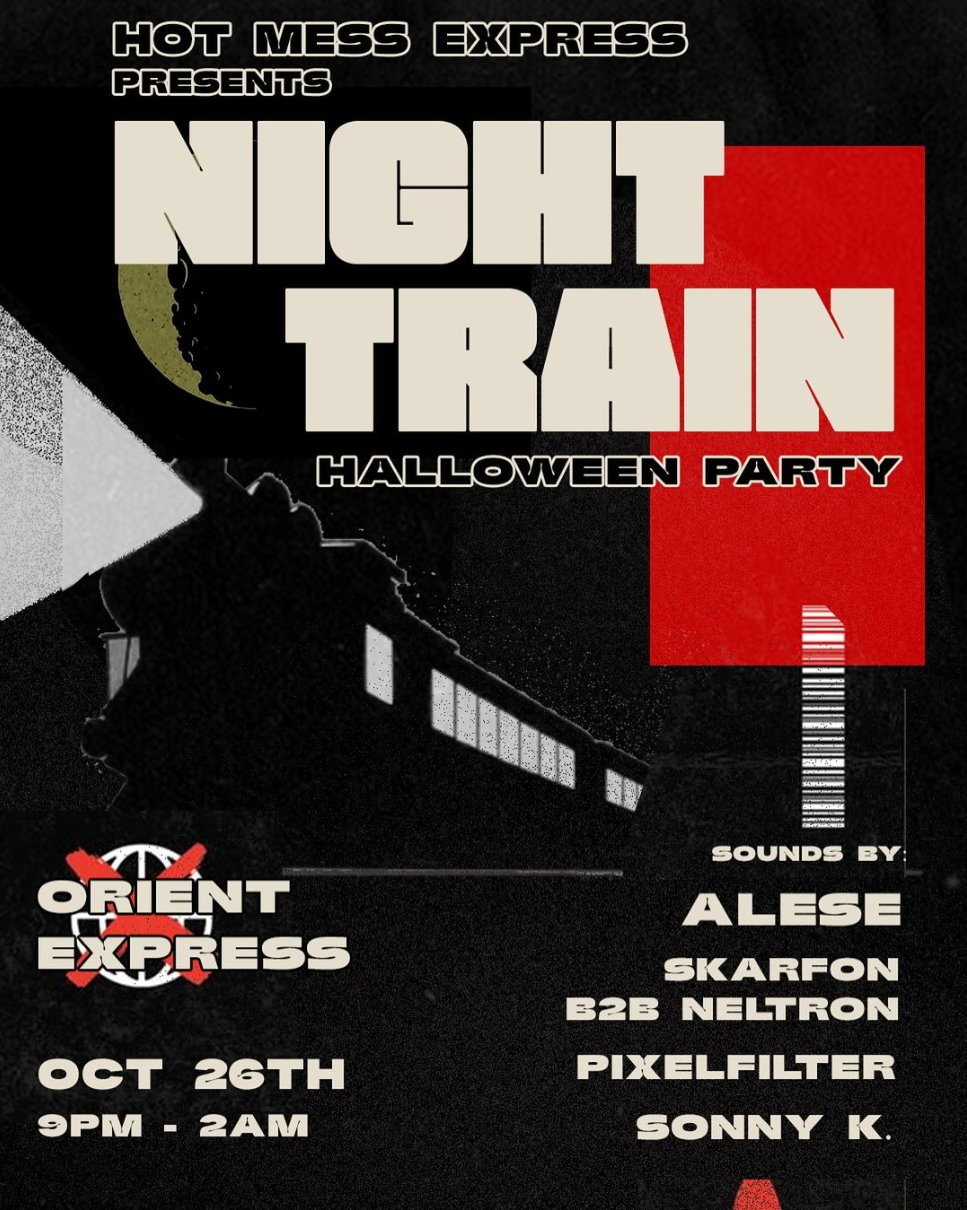 Night Train flyer